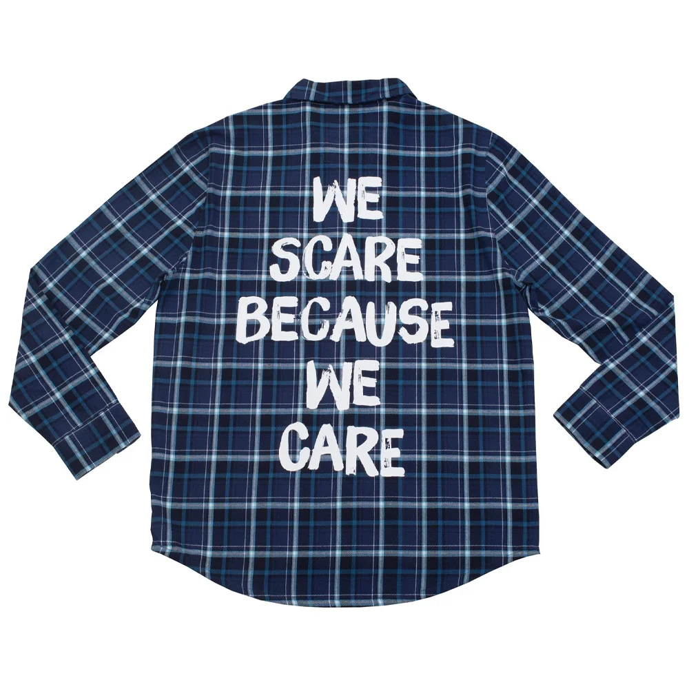 Cakeworthy Monsters Inc We Scare Flannel - S Afbeelding 1