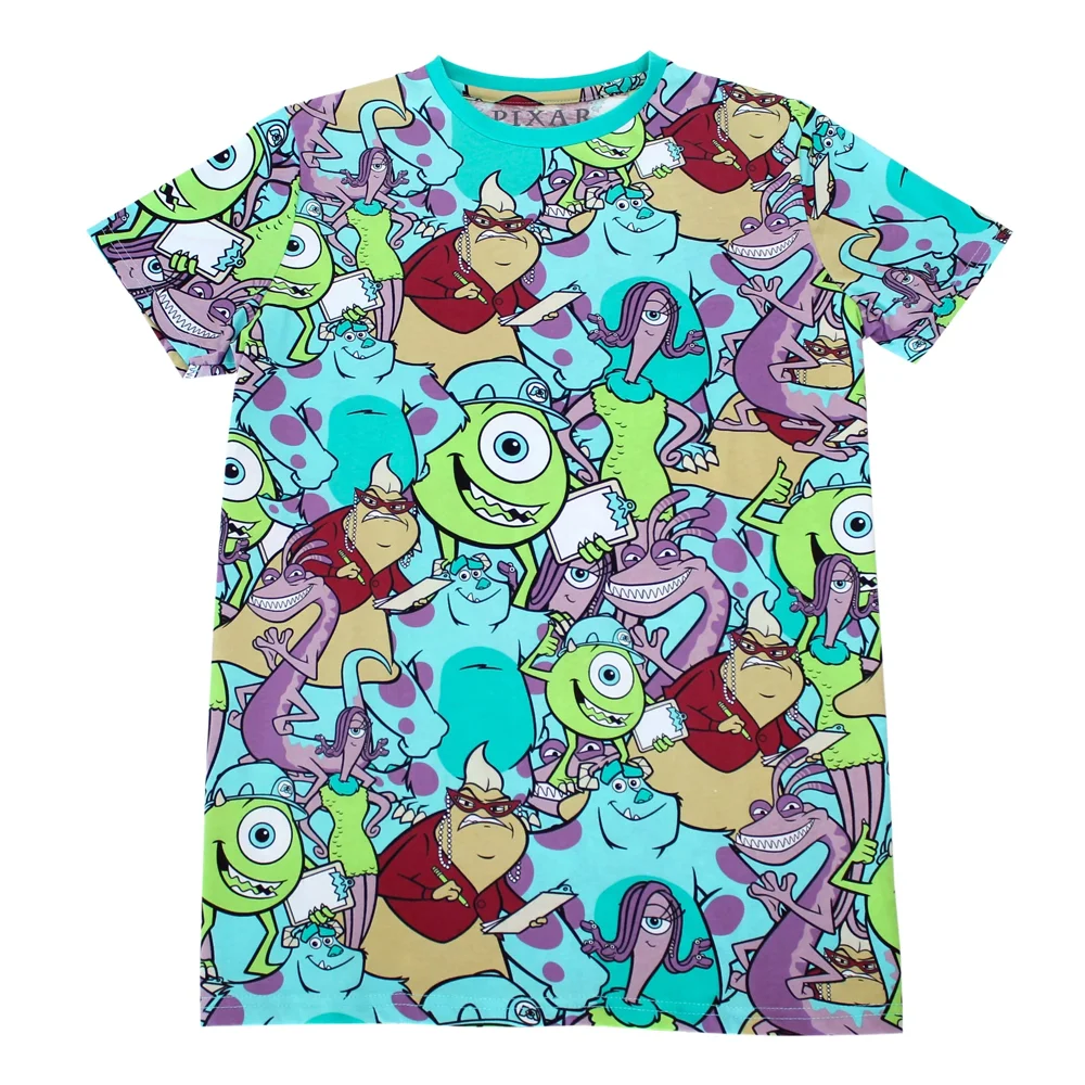 Cakeworthy Monsters Inc AOP T-Shirt - S Afbeelding 1