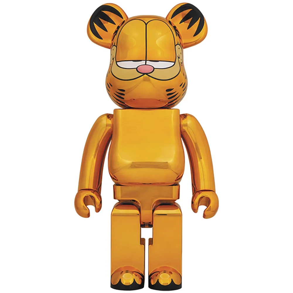 Medicom Garfield (Gold Chrome) 1000% Be@rbrick Afbeelding 1
