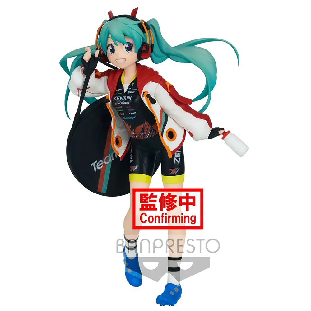 Banpresto Racing Miku - Hatsune Miku 2020 Team Ukyo Ver. Espresto Figure 17cm Afbeelding 1