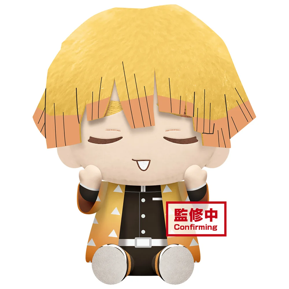 Banpresto Demon Slayer: Kimetsu no Yaiba Zenitsu Agatsuma Big Plush Series 20 cm Afbeelding 1