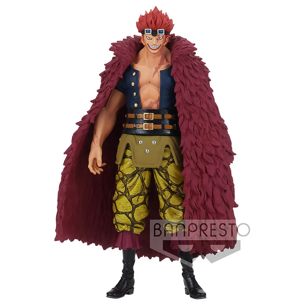 Banpresto One Piece DXF Grandline Men Eustass Kid (Wano Kuni) 17 cm Afbeelding 1
