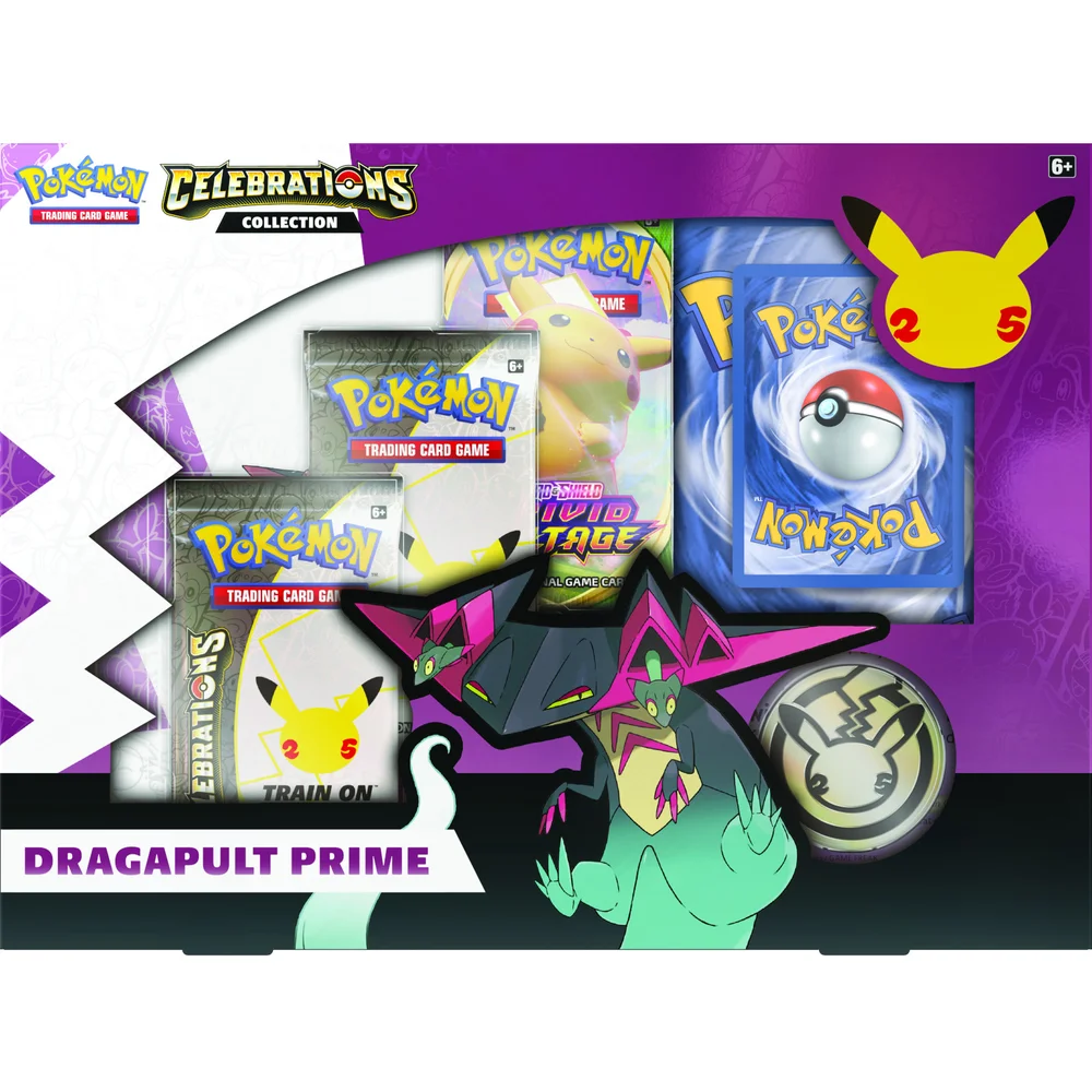Pokémon TCG: Celebrations Collection Dragapult Prime (25th Anniversary) Afbeelding 1