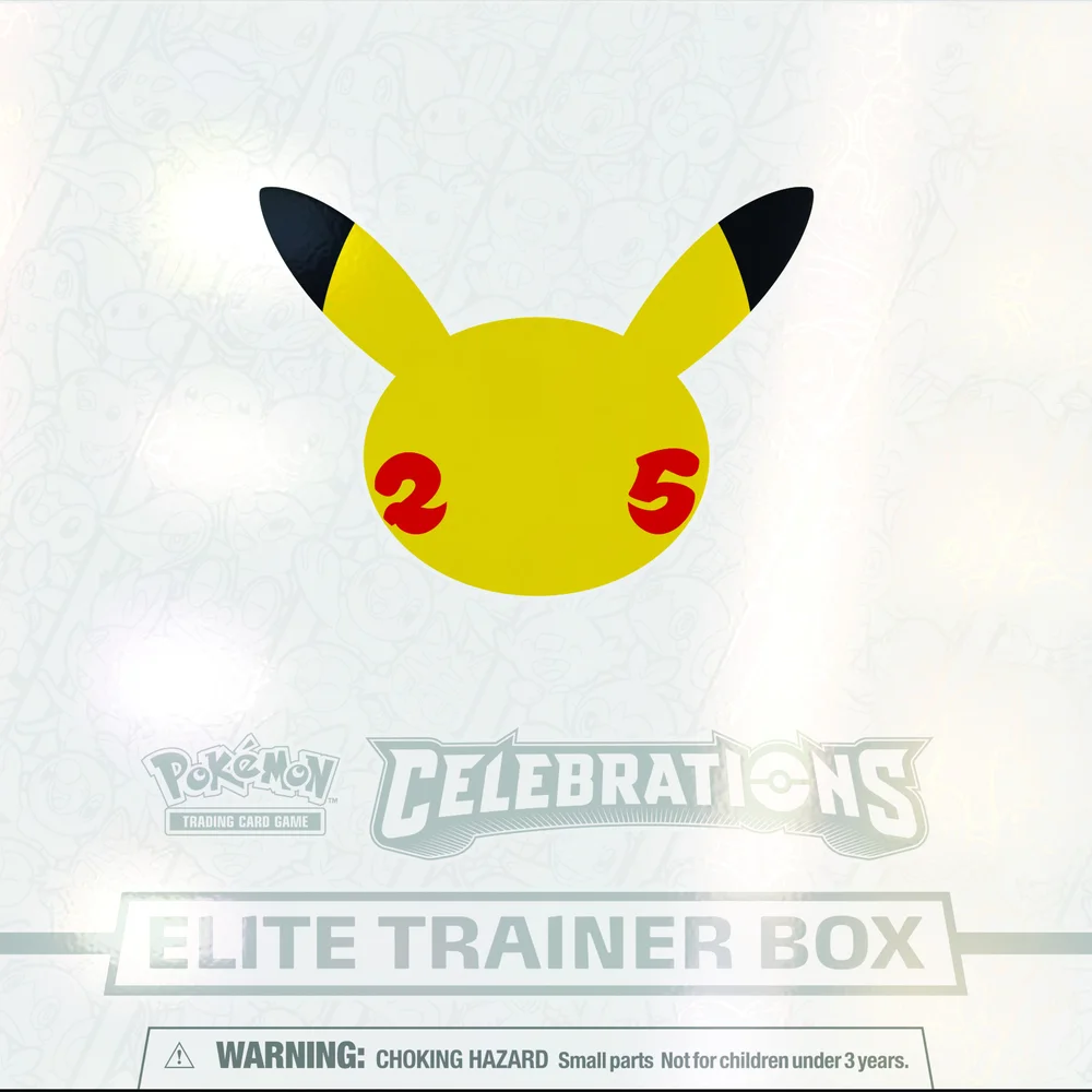 Pokémon TCG: Celebrations Elite Trainer Box (25th Anniversary) Afbeelding 1