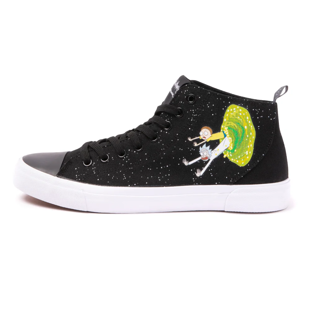 Akedo x Rick and Morty Space High Top - Black - UK10 / EU44.5 Afbeelding 1
