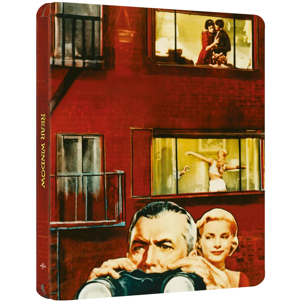 Rear Window - Zavvi Exclusive 4K Ultra HD Steelbook (Includes Blu-ray) Afbeelding 1