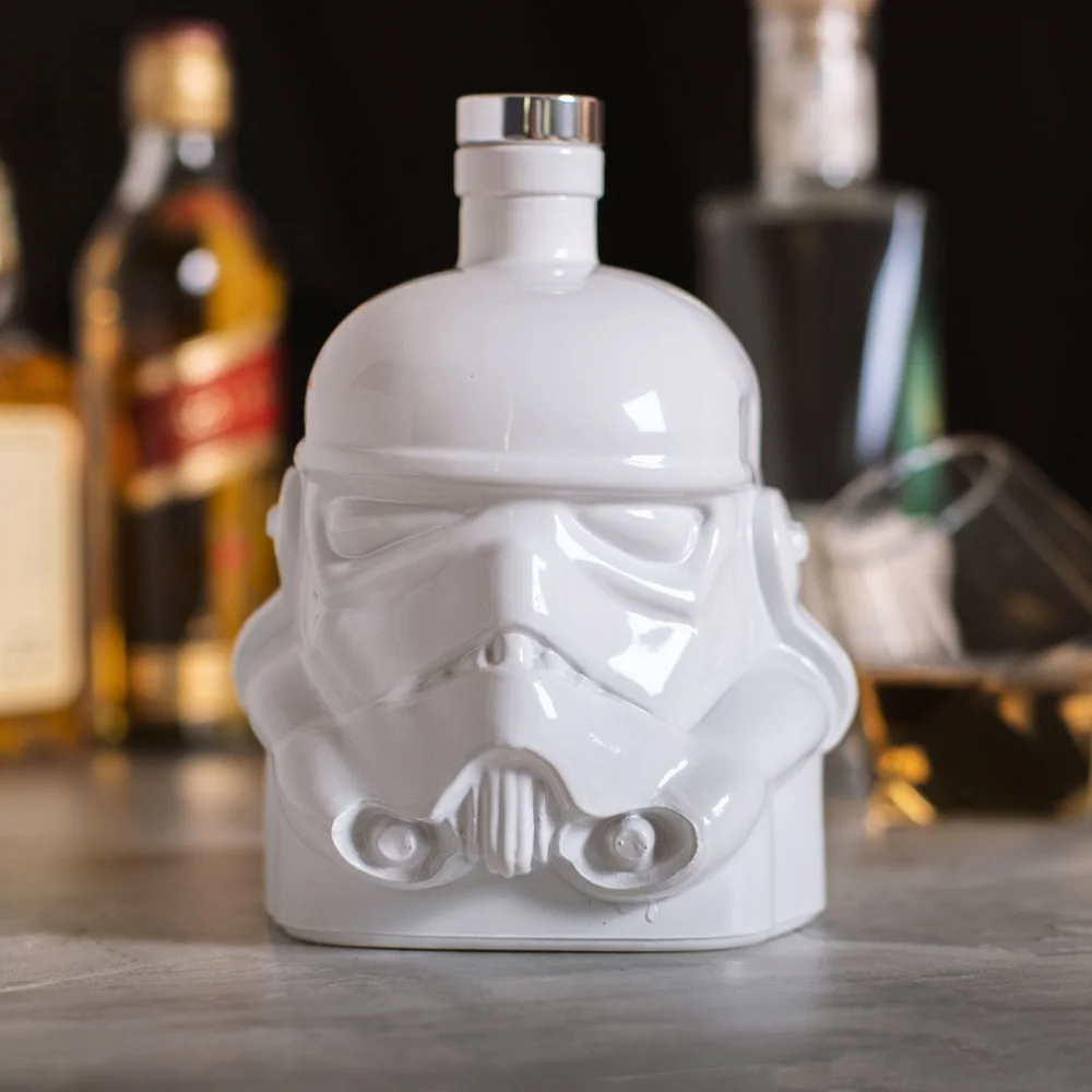 Original Stormtrooper Decanter (750ML) - White, based on the Original Stormtrooper Helmet design. Afbeelding 1