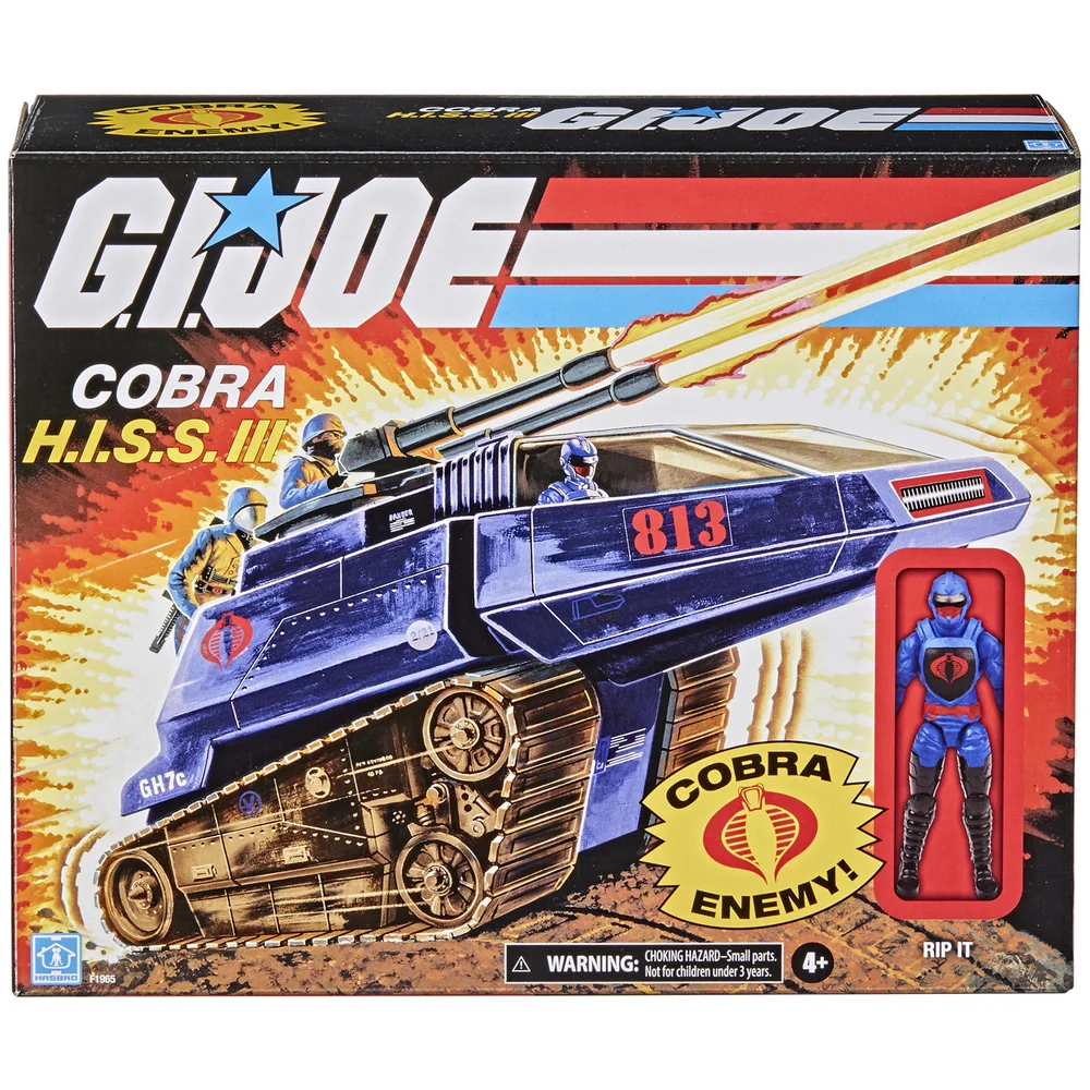Hasbro G.I. Joe Retro Collection Cobra H.I.S.S. III Actie Figuur Afbeelding 1
