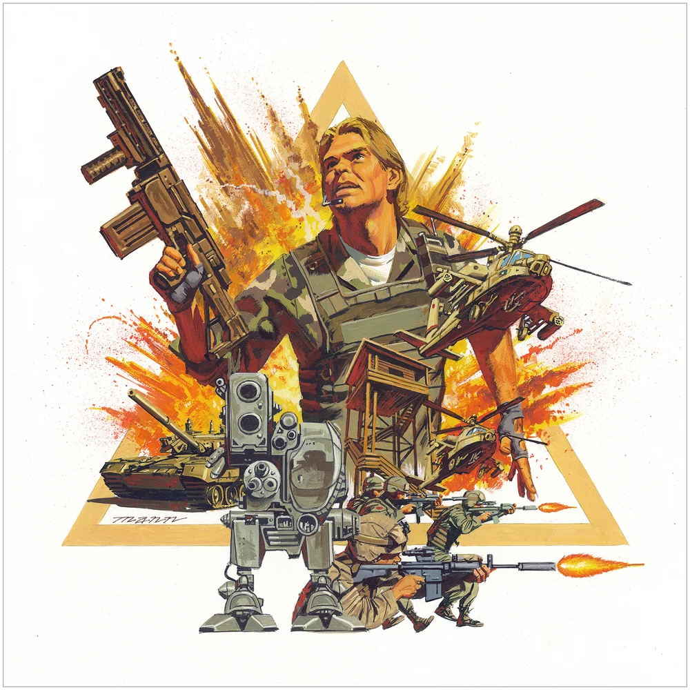 Mondo - Metal Gear (Original MSX2 Video Game Soundtrack) 10" (Transparent Green) Afbeelding 1