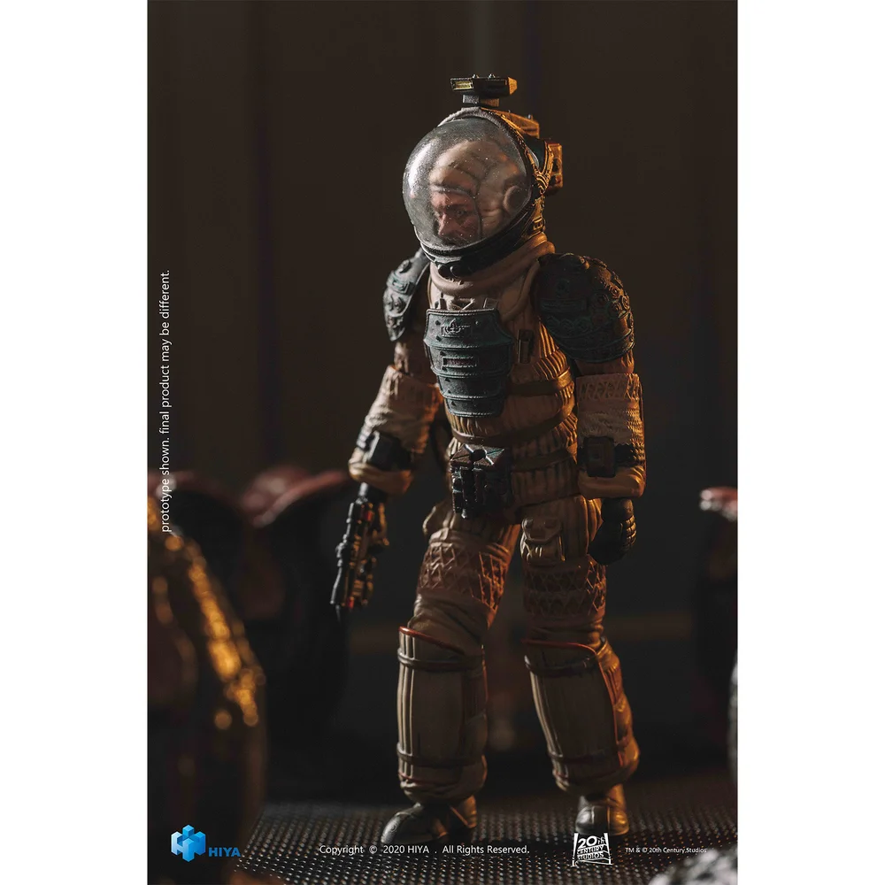 HIYA Toys Alien Exquisite Mini 1/18 Scale Figure - Kane In Spacesuit Afbeelding 1