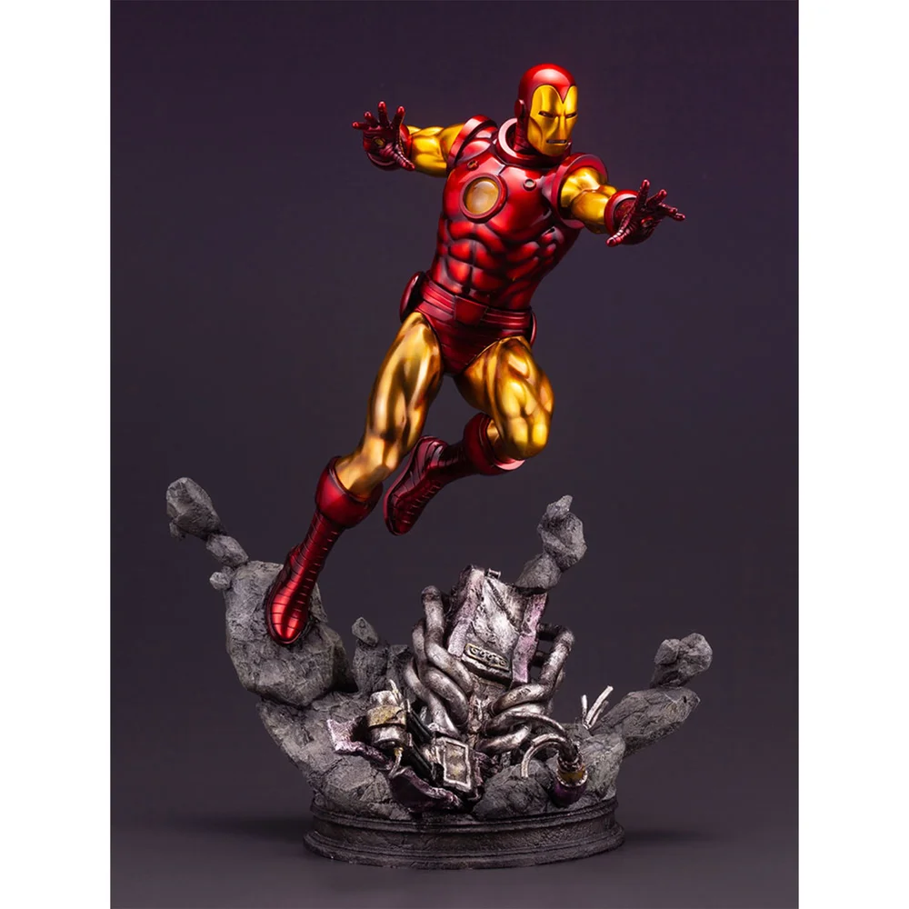 Kotobukiya Avengers Fine Art Statue - Iron Man Afbeelding 1