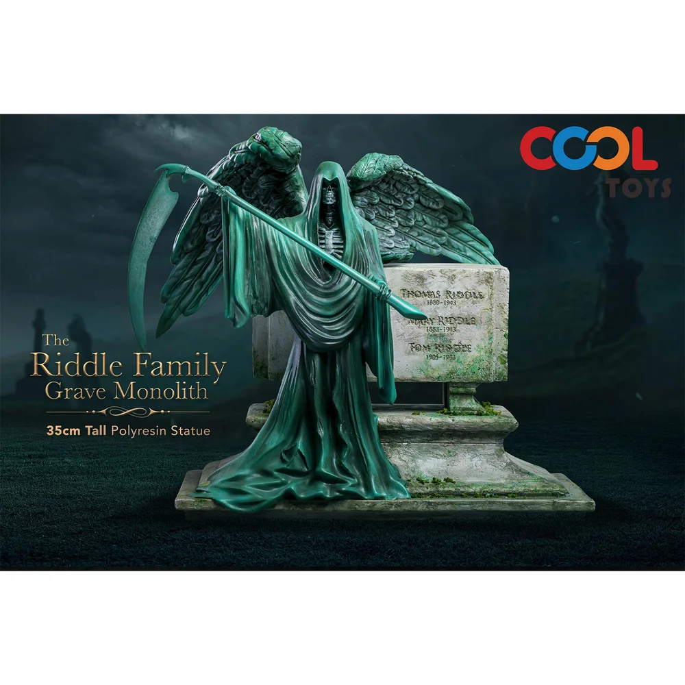 The Riddle Family Grave Monolith Polyresin Statue Afbeelding 1