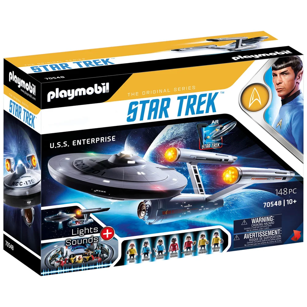 Playmobil Star Trek U.S.S Enterprise Limited Edition Collectible Toy (70548) Afbeelding 1