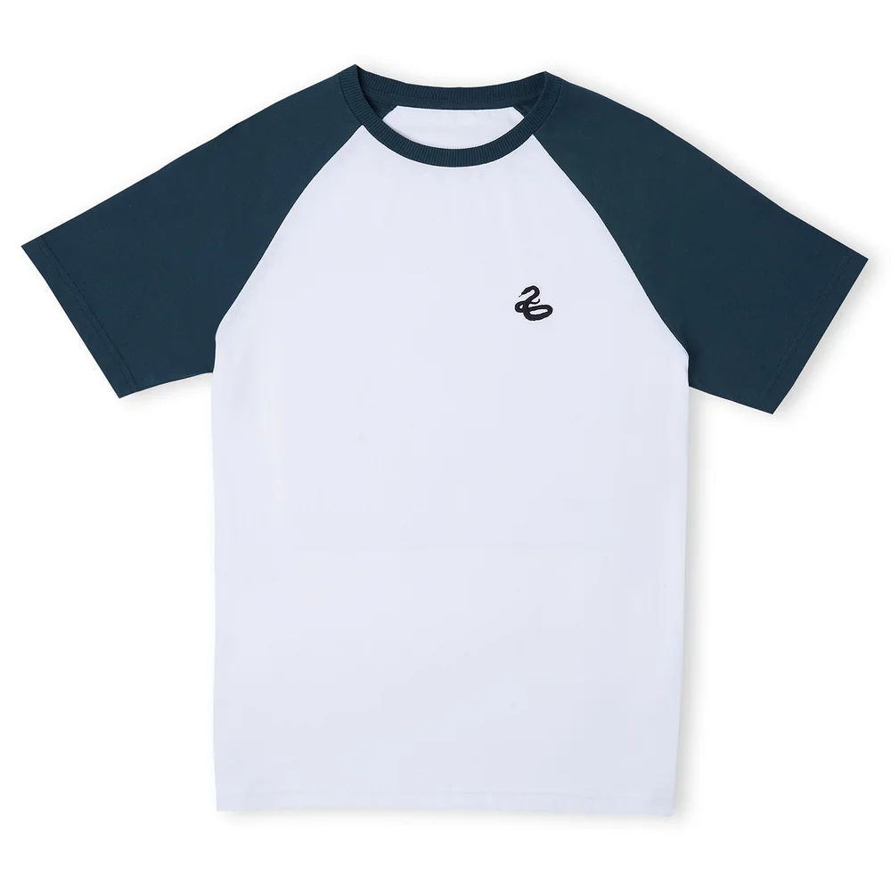 Slytherin House Panelled T-Shirt - Green - M Afbeelding 1