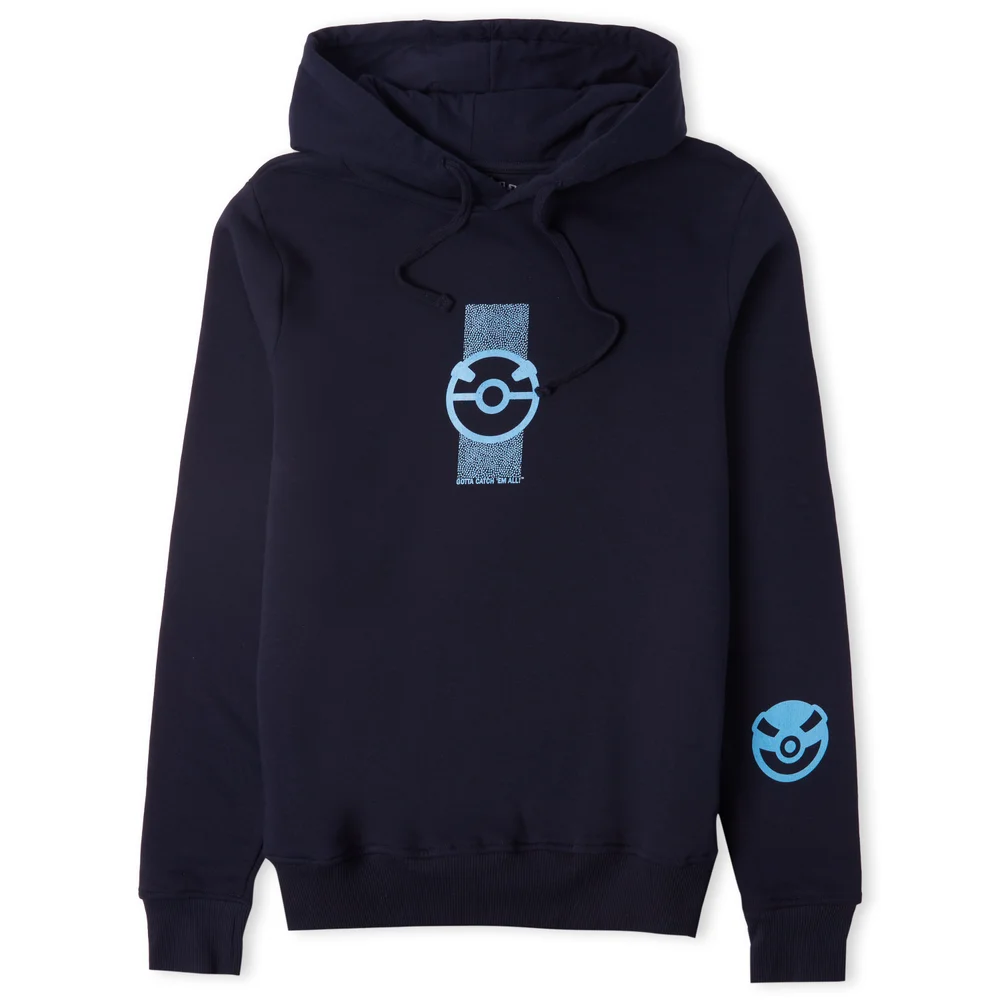 Pokémon Great Ball Unisex Hoodie - Navy - M Afbeelding 1