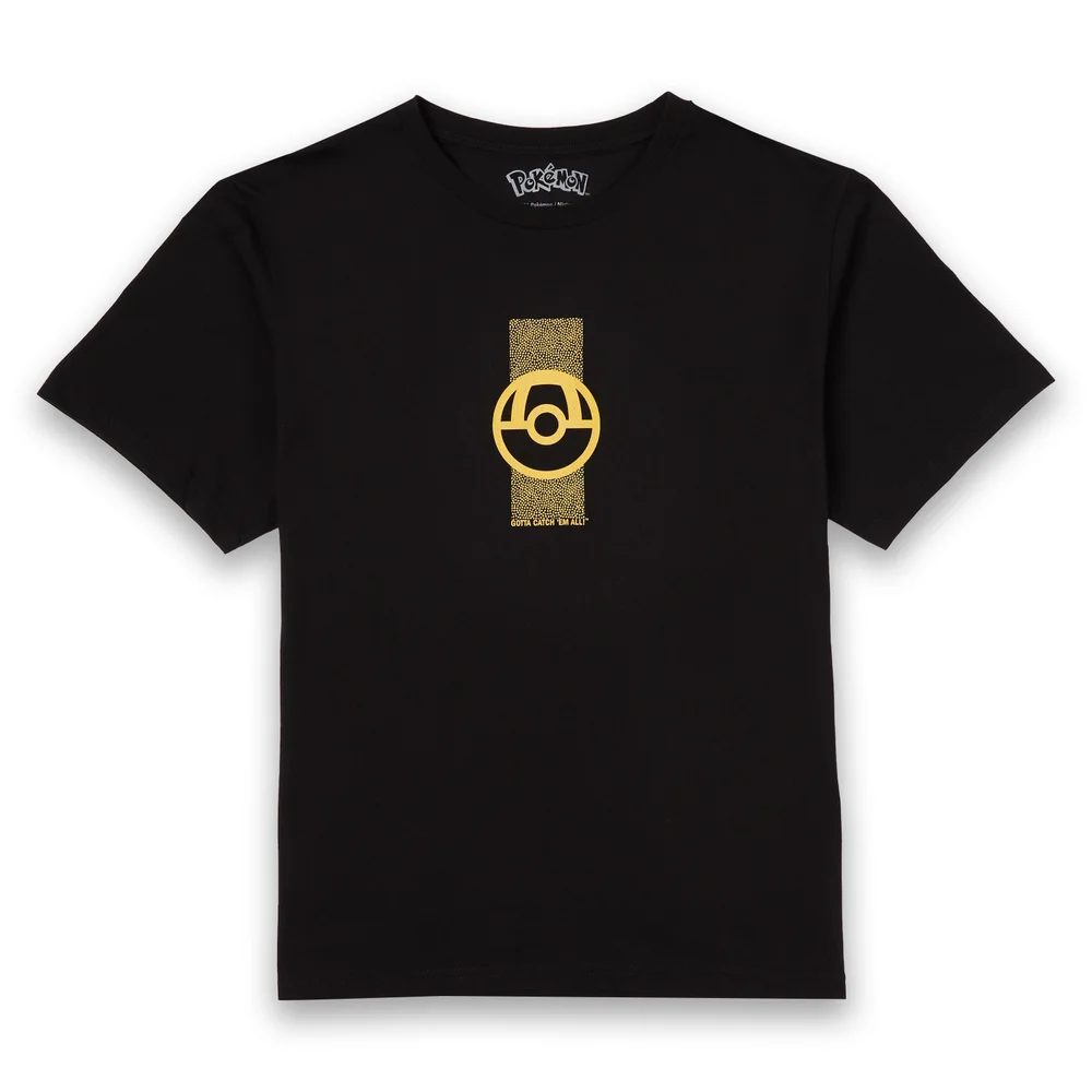 Pokémon Ultra Ball Unisex T-Shirt - Black - S Afbeelding 1