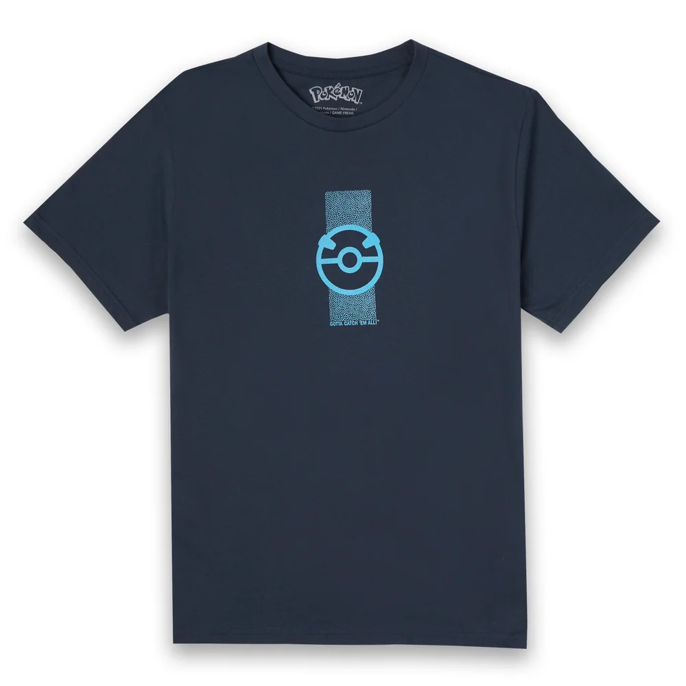 Pokémon Great Ball Unisex T-Shirt - Navy - S Afbeelding 1