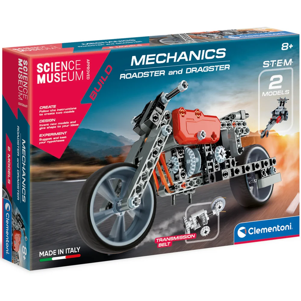 Science Museum Mechanical Lab - Roadster & Dragster Toy Afbeelding 1