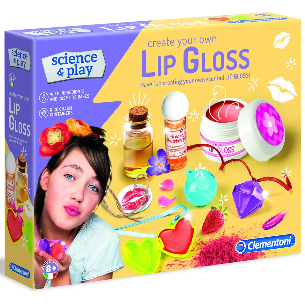 Clementoni Science & Play Lip Gloss Kit Play Set Afbeelding 1