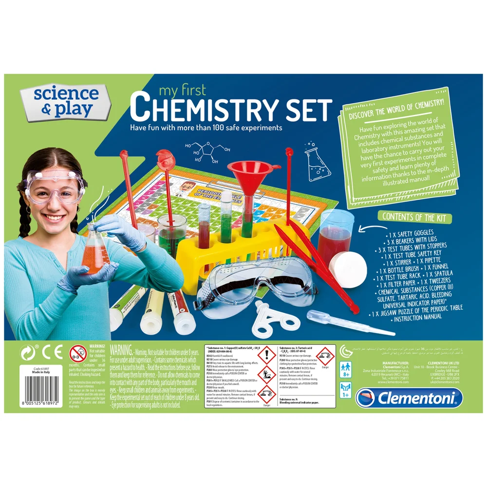 Clementoni Science & Play My First Chemistry Set Afbeelding 1