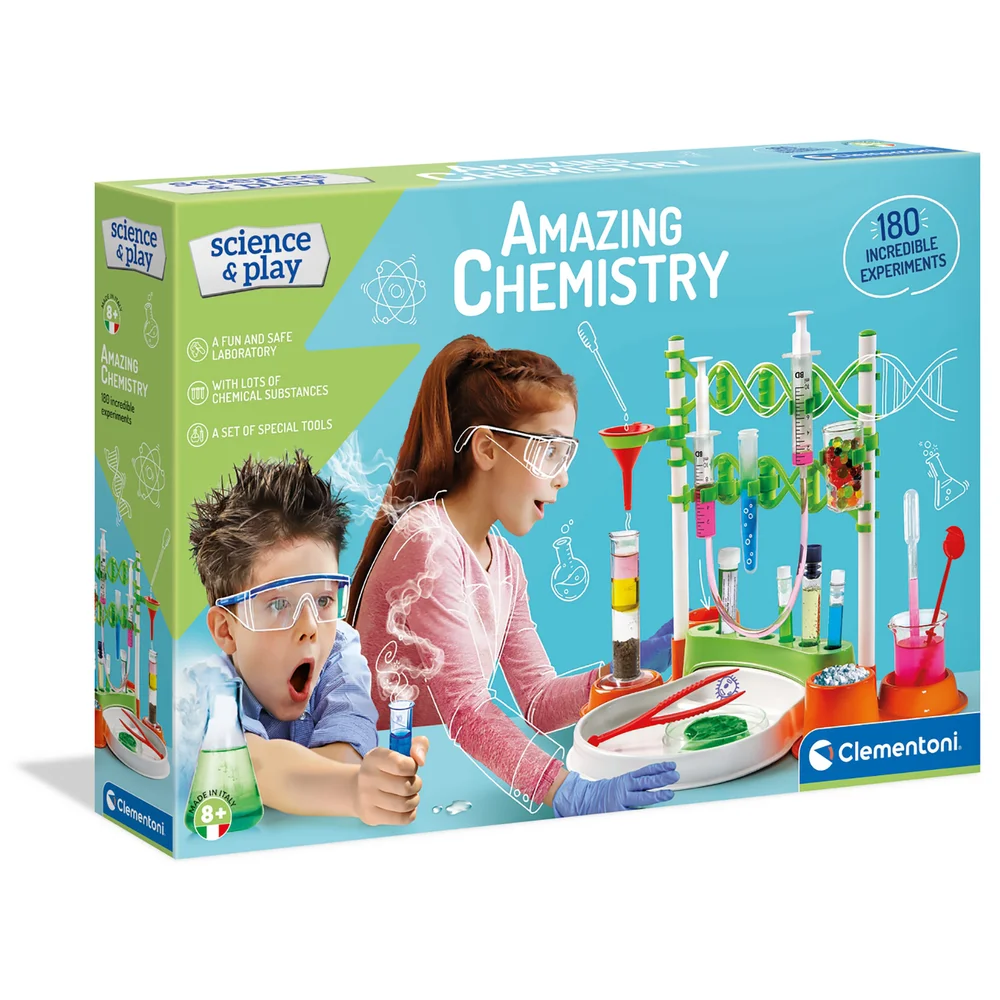 Clementoni Science & Play Amazing Chemistry Play Set Afbeelding 1