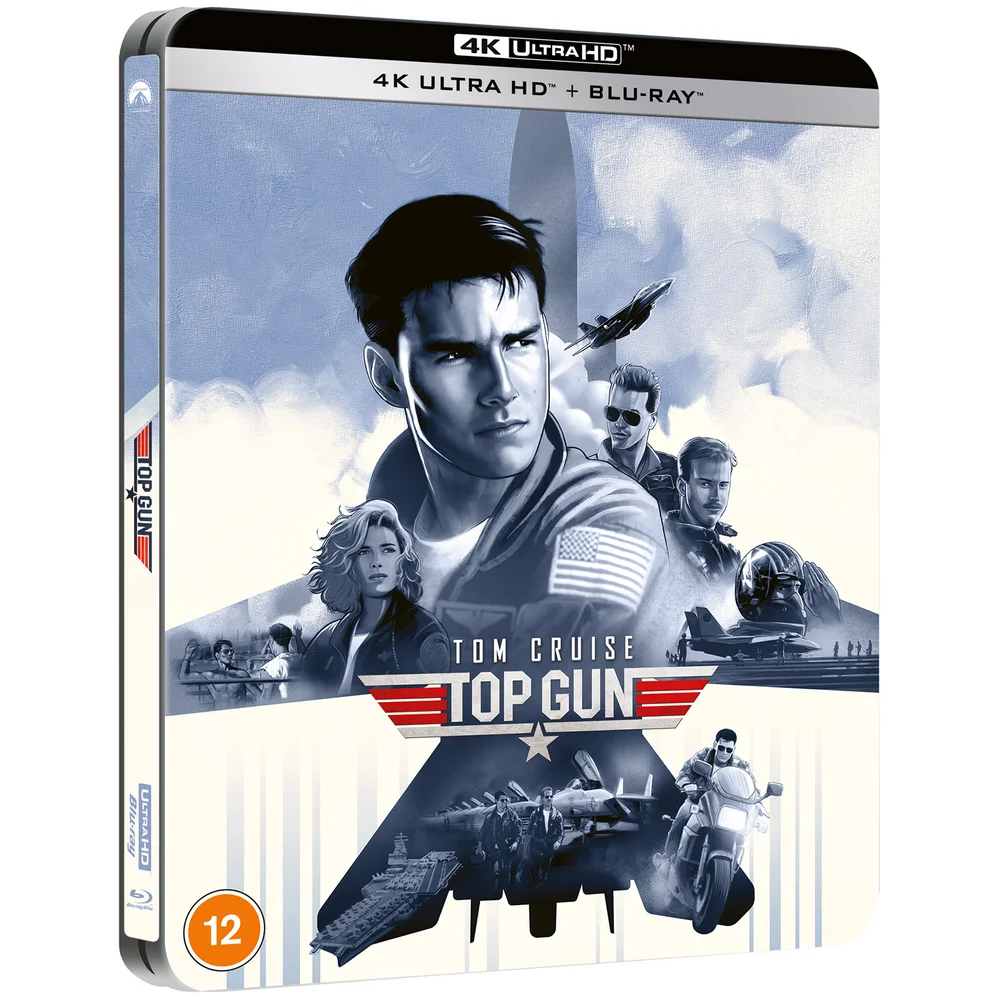 Top Gun - Limited Edition 4K Ultra HD Steelbook (Includes Blu-ray) Afbeelding 1