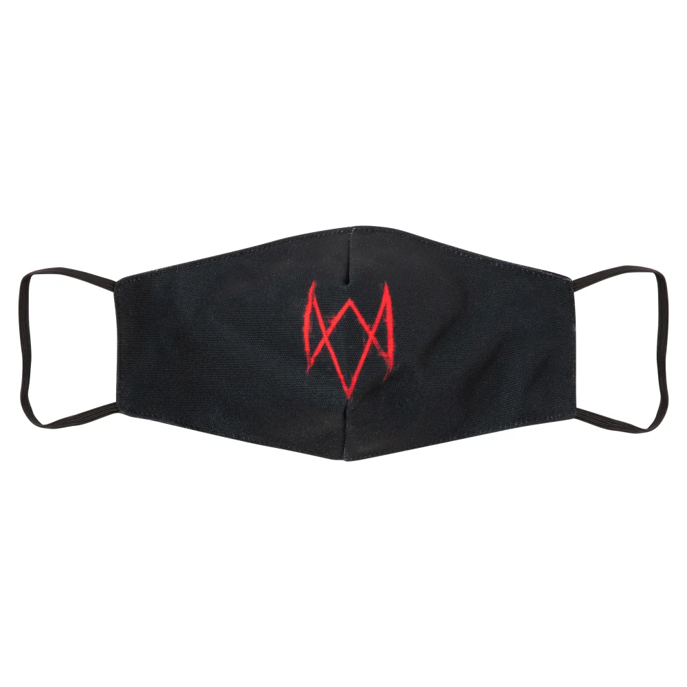 Watch Dogs Emblem Glitch Face Mask - S Afbeelding 1