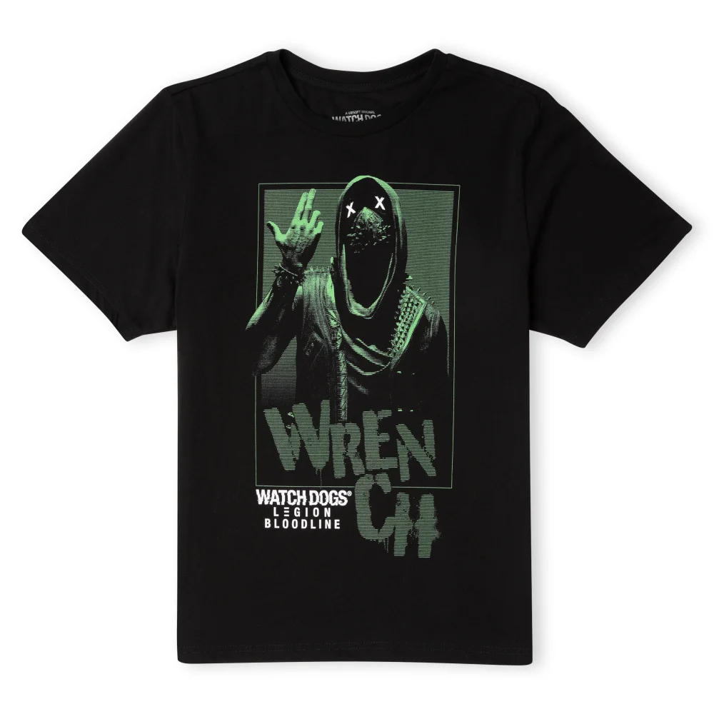 Watch Dogs Legion Wrench Men's T-Shirt - Black - S Afbeelding 1