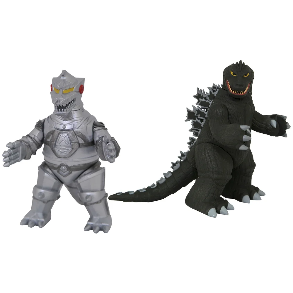 Diamond Select Godzilla Vinimate 2-Pack - Godzilla (1962) & Mechagodzilla Afbeelding 1
