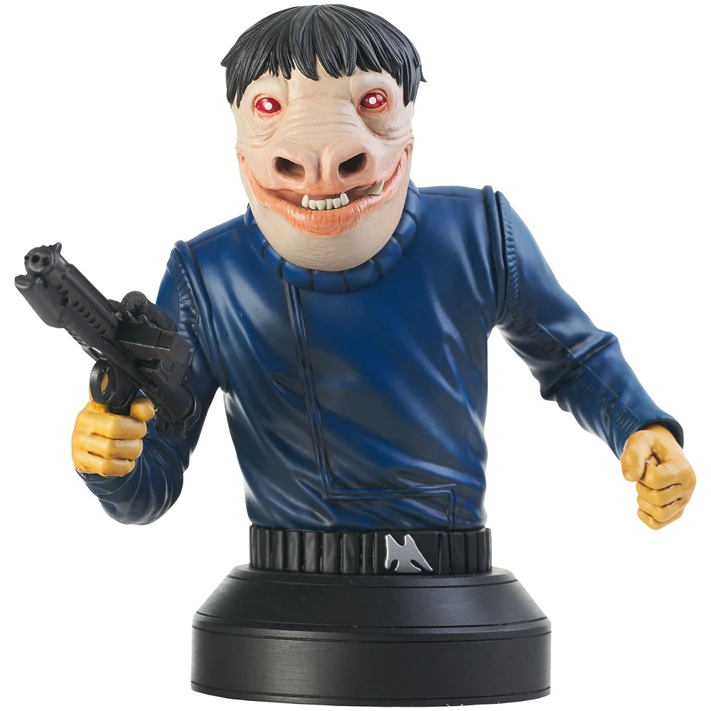 Gentle Giant Star Wars: A New Hope 1/6 Scale Bust - Snaggletooth (Blue) Afbeelding 1