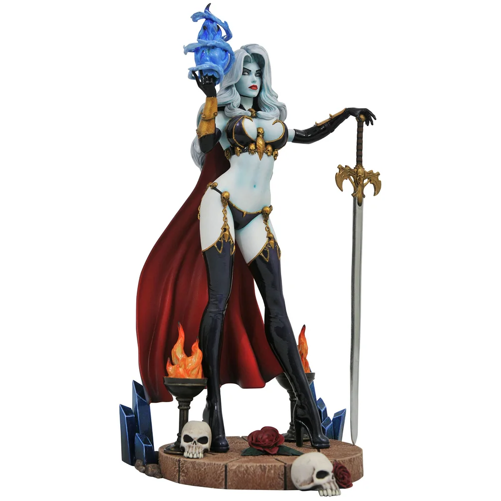 Diamond Select Femme Fatales PVC Diorama - Lady Death Afbeelding 1