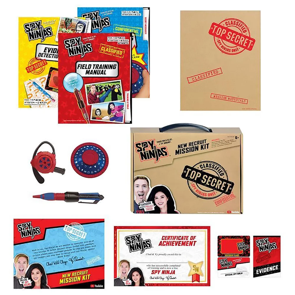 Spy Ninjas New Recruit Mission Kit Afbeelding 1