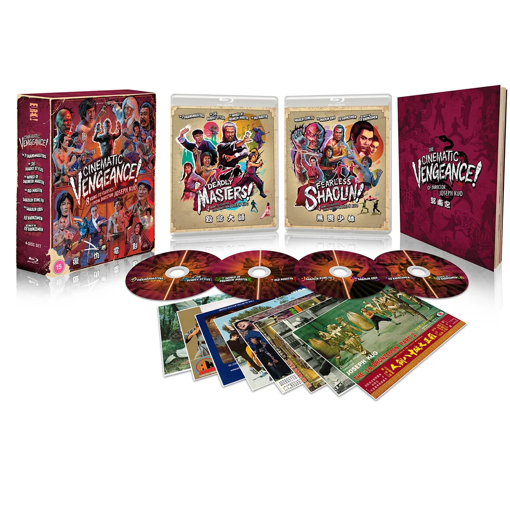 Cinematic Vengence! 8 Kung Fu Classics From Director Joseph Kuo (Eureka Classics) Afbeelding 1