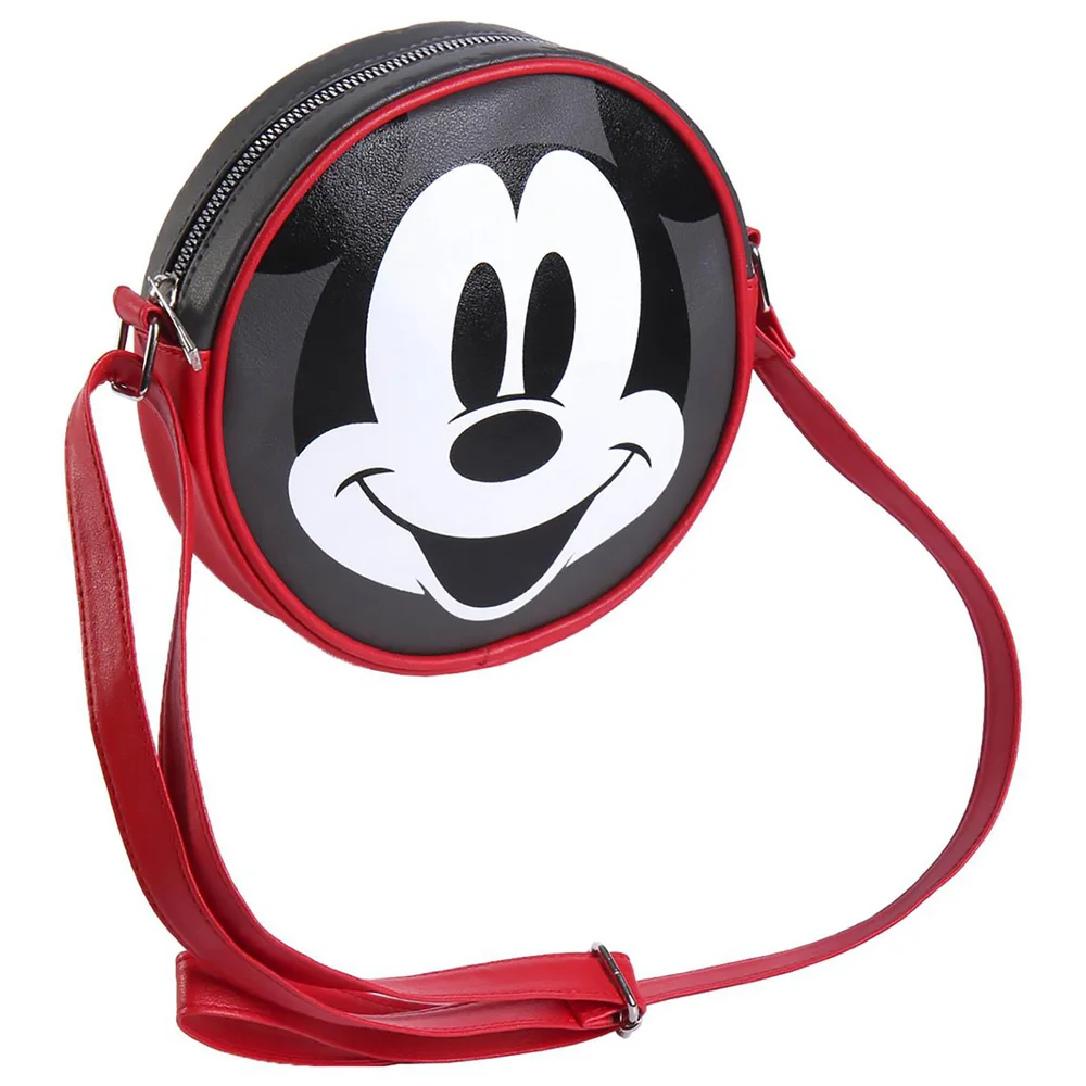 Disney Mickey Mouse Faux-Leather Shoulder Strap Handbag Afbeelding 1