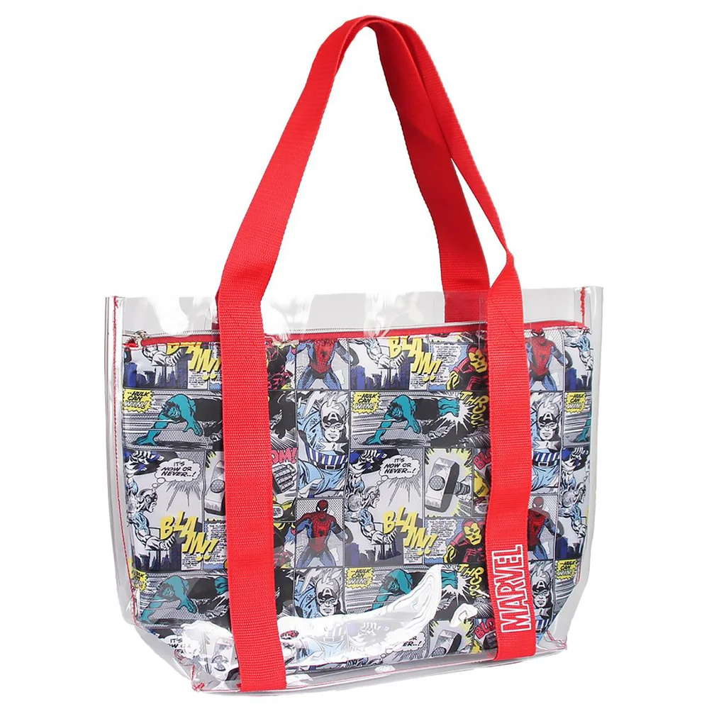 Marvel Comics Transparent Handbag Afbeelding 1