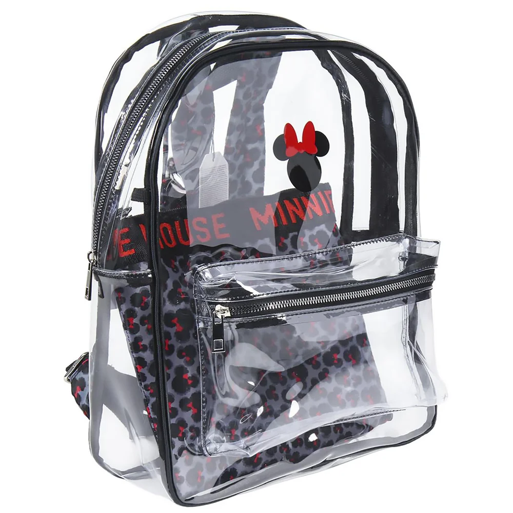 Disney Minnie Mouse Transparent Backpack Afbeelding 1