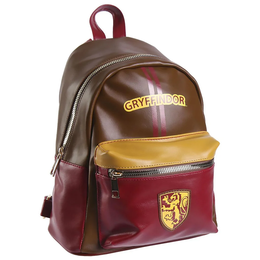 Harry Potter Gryffindor Faux-Leather Backpack Afbeelding 1