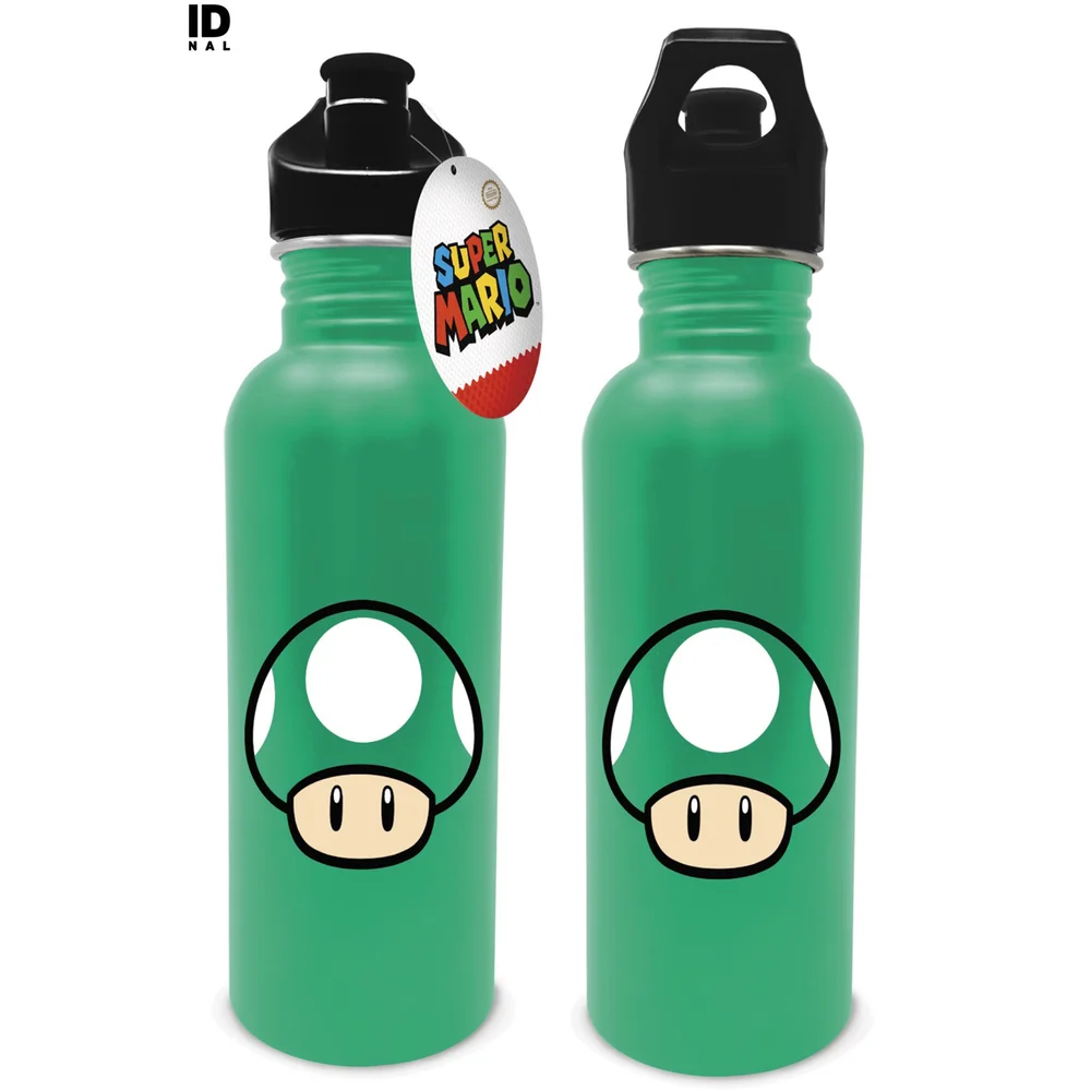 Nintendo (Mushroom) Metal Canteen Bottle Afbeelding 1