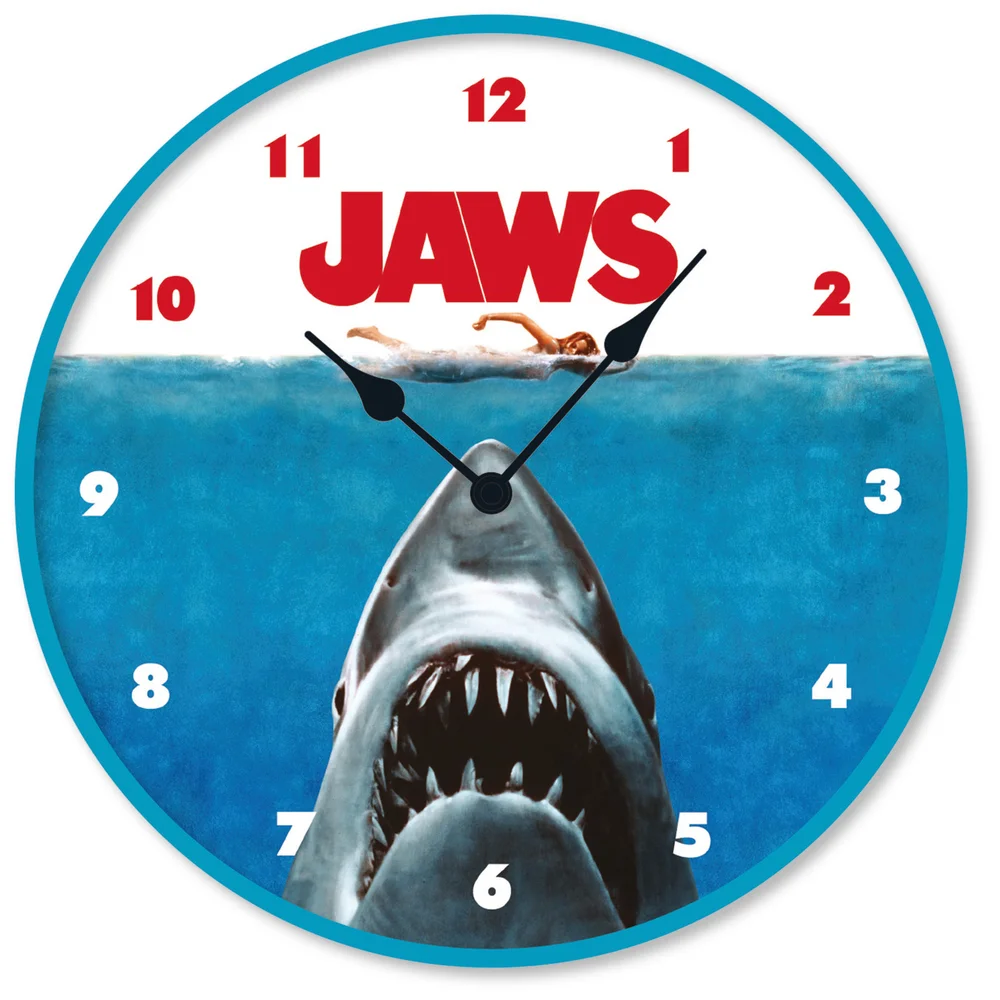 Jaws (Rising) Wall Clock Afbeelding 1