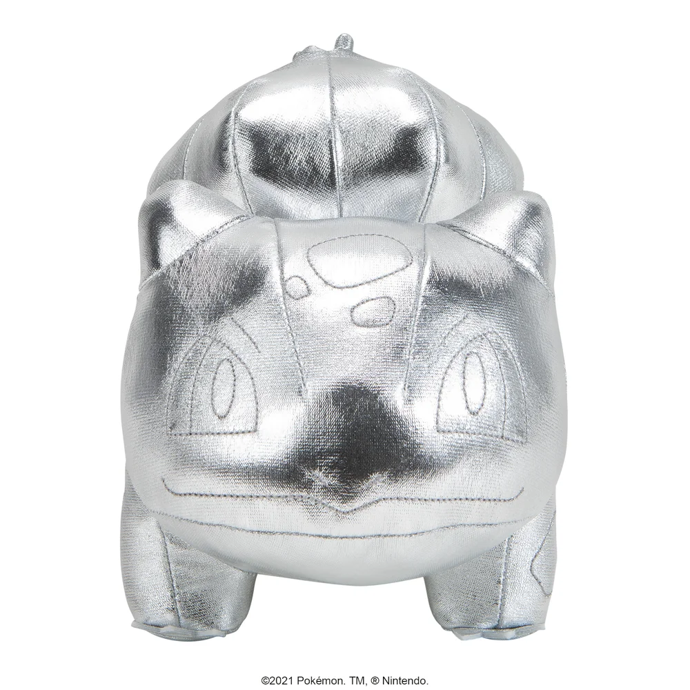 Pokémon 25th Celebration - 8" Silver Bulbasaur Plush Afbeelding 1