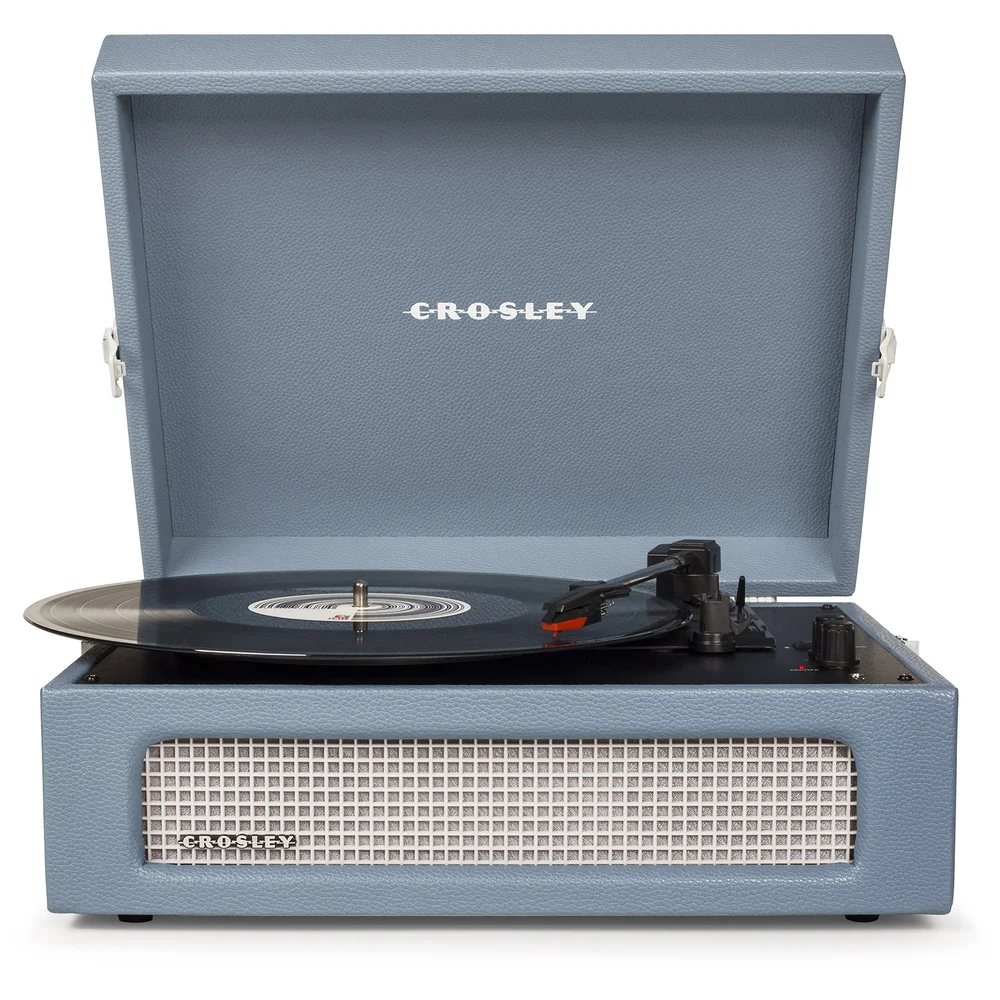 Crosley Voyager Portable Turntable - Washed Blue Afbeelding 1