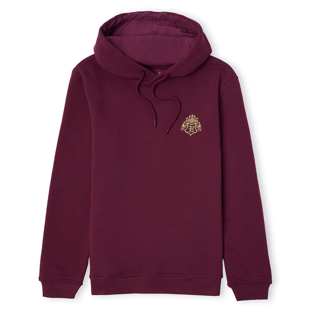 Harry Potter Hogwarts Signature Unisex Hoodie - Burgundy - XL Afbeelding 1