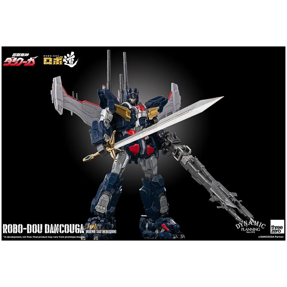 ThreeZero Dancouga - Super Beast Machine God ROBO-DOU Collectible Figure - Dancouga (Kelvin Sau Redesign) Afbeelding 1
