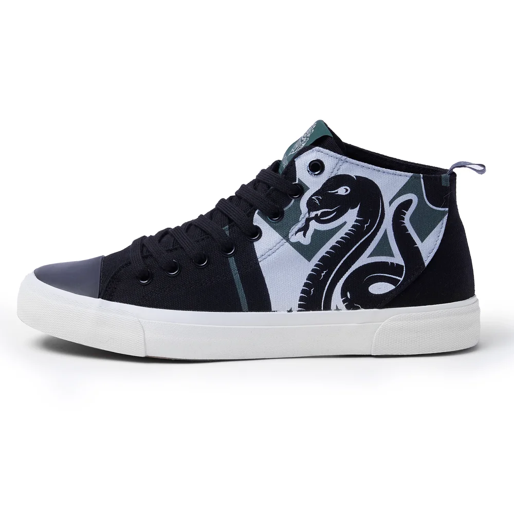 Akedo x Harry Potter Slytherin High Top - Black - UK10 / EU44.5 Afbeelding 1