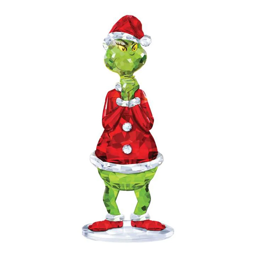 Dr Seuss The Grinch Acrylic Facet Collection Figurine Afbeelding 1