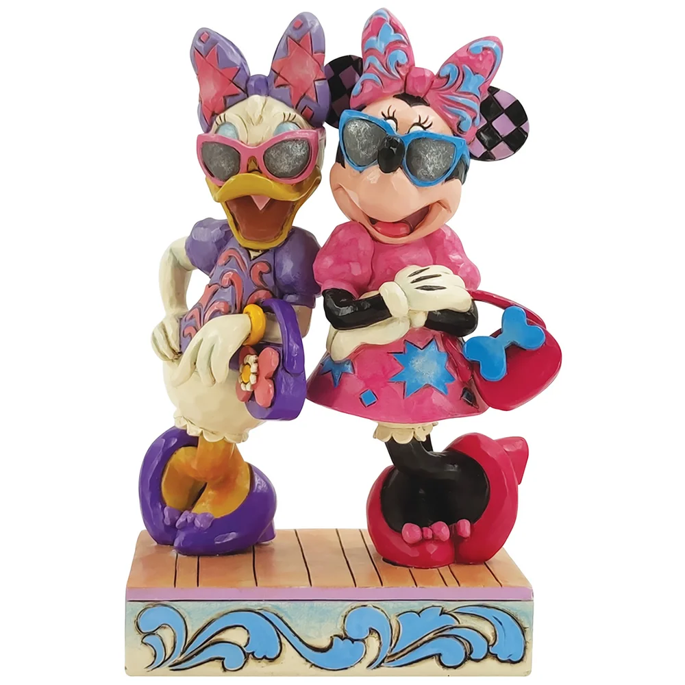 Disney Traditions Fashionista Minnie and Daisy Figurine Afbeelding 1