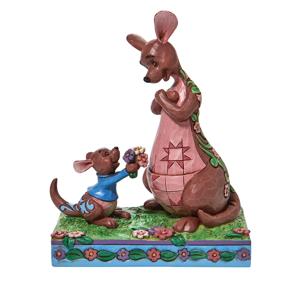 Disney Traditions Winnie the Pooh Roo And Kanga Figurine Afbeelding 1