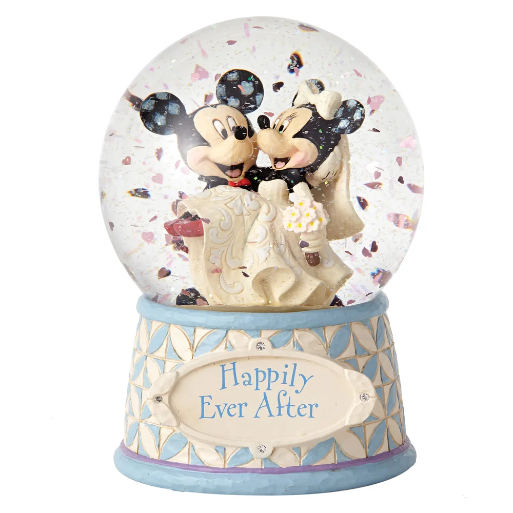 Disney Traditions Happily Ever After Mickey & Minnie Waterball Afbeelding 1