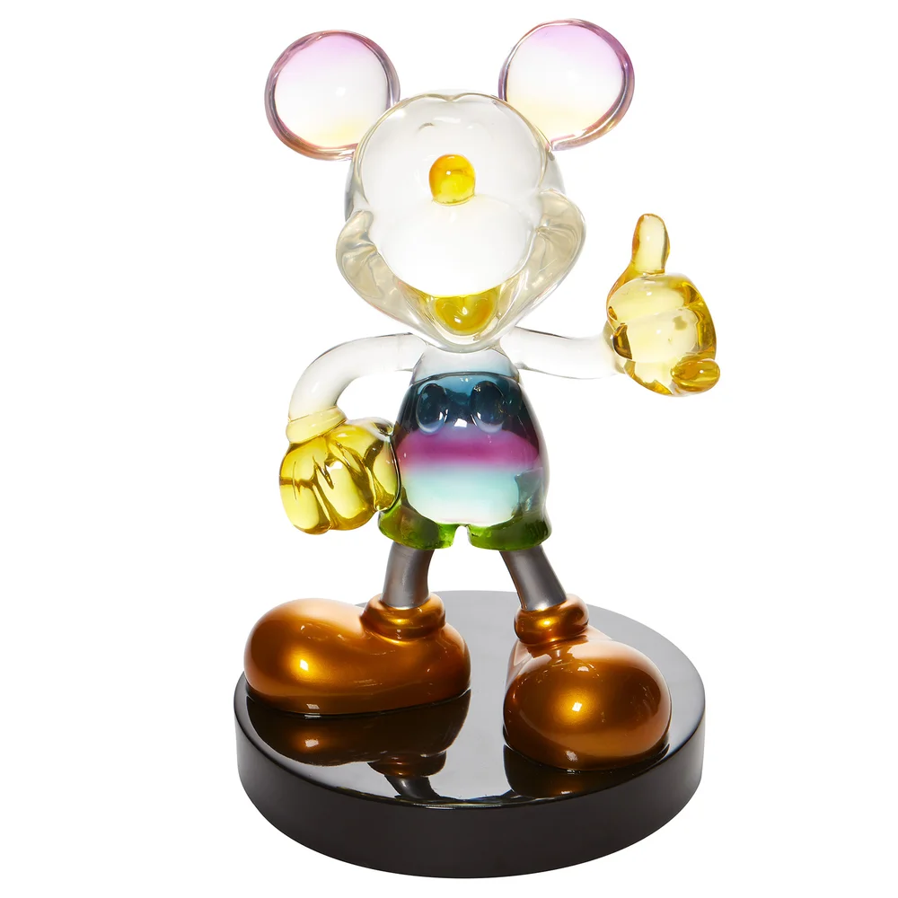 Grand Jester Studios Rainbow Resin Mickey Mouse Figurine Afbeelding 1