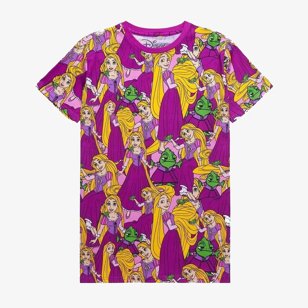 Cakeworthy Rapunzel AOP T-Shirt - S Afbeelding 1